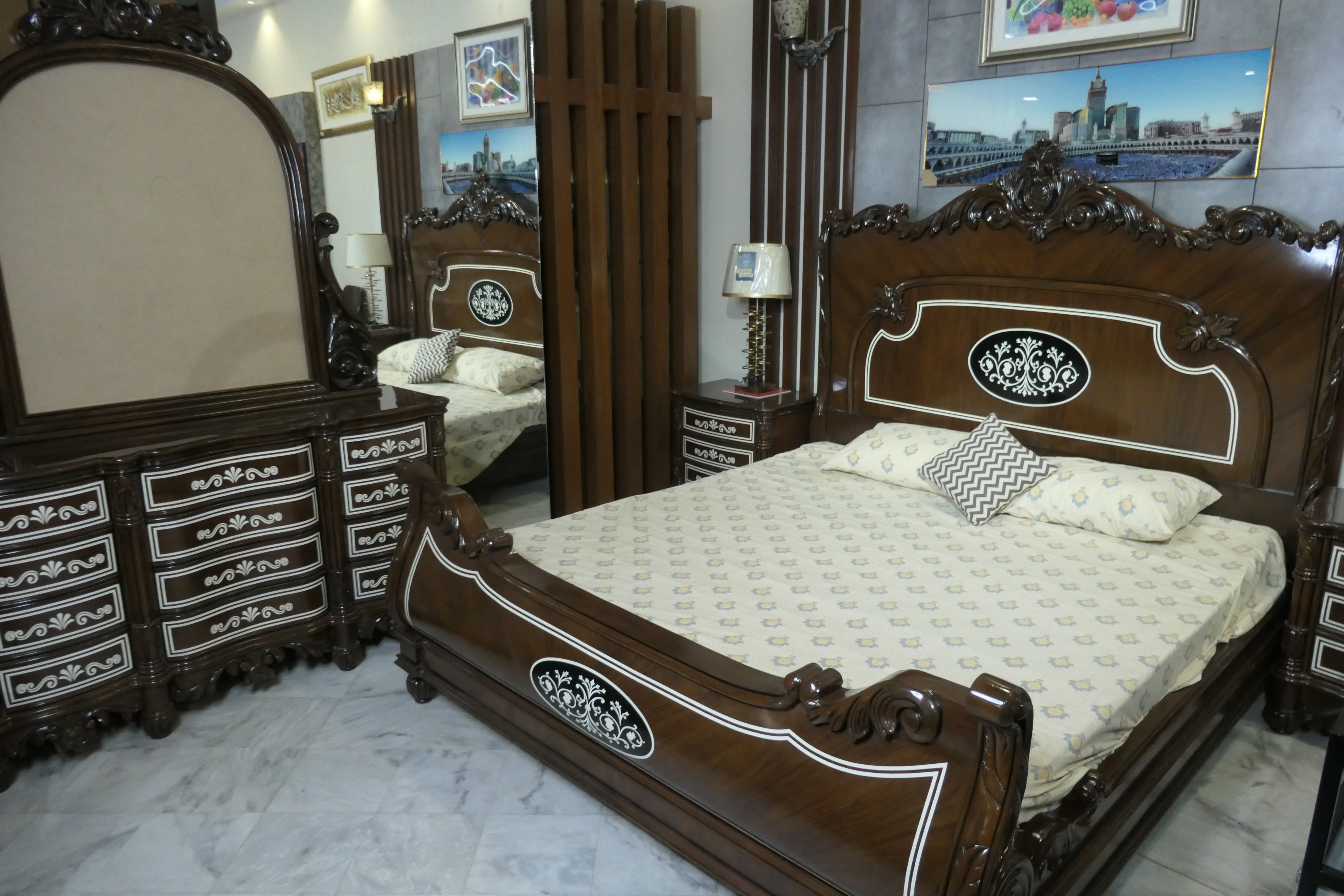 Sheesham Spiral – Bedroom Furniture Sets, view 1 of 10 by PFI