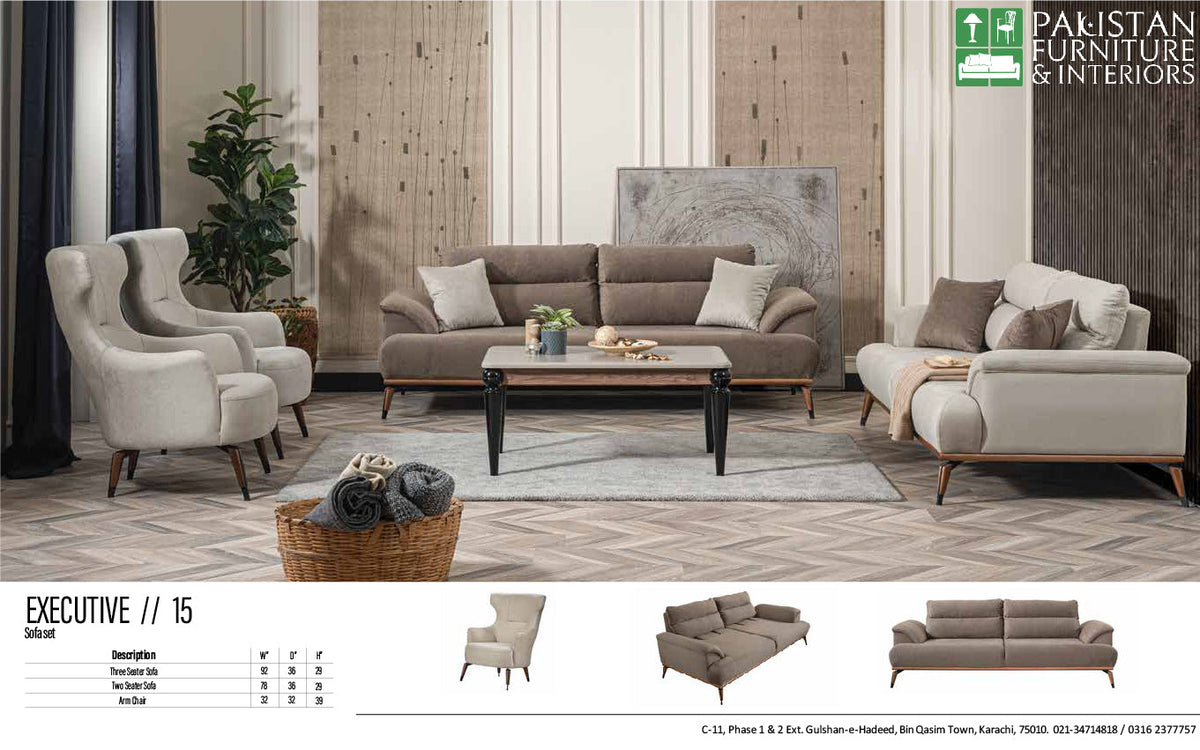 EXECUTIVE 015 – Living Room Furniture Sets, view 1 of 6 by PFI