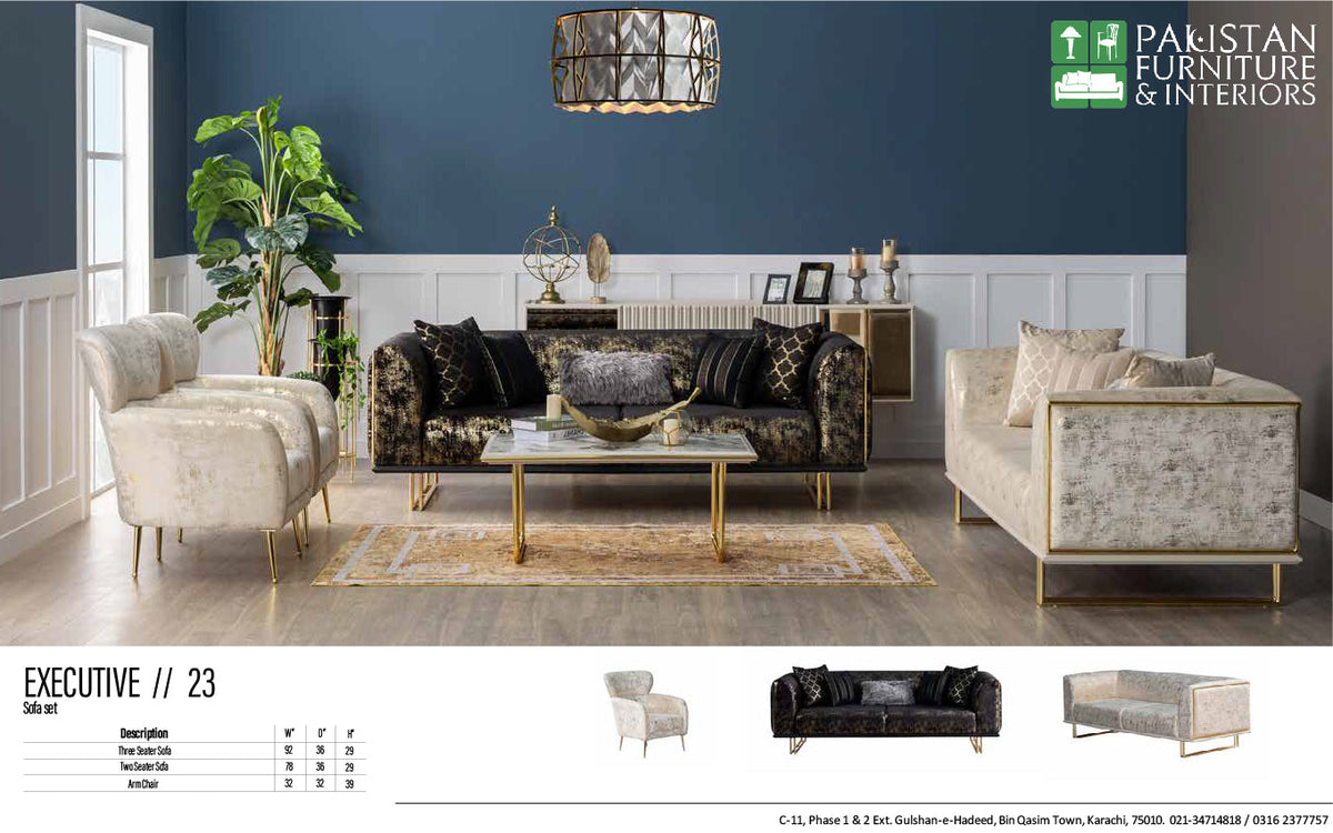 EXECUTIVE 023 – Living Room Furniture Sets, view 1 of 8 by PFI