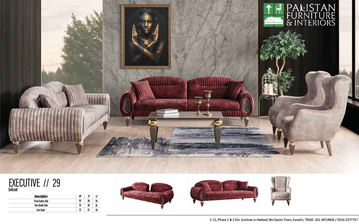EXECUTIVE 029 – Living Room Furniture Sets, view 1 of 4 by PFI