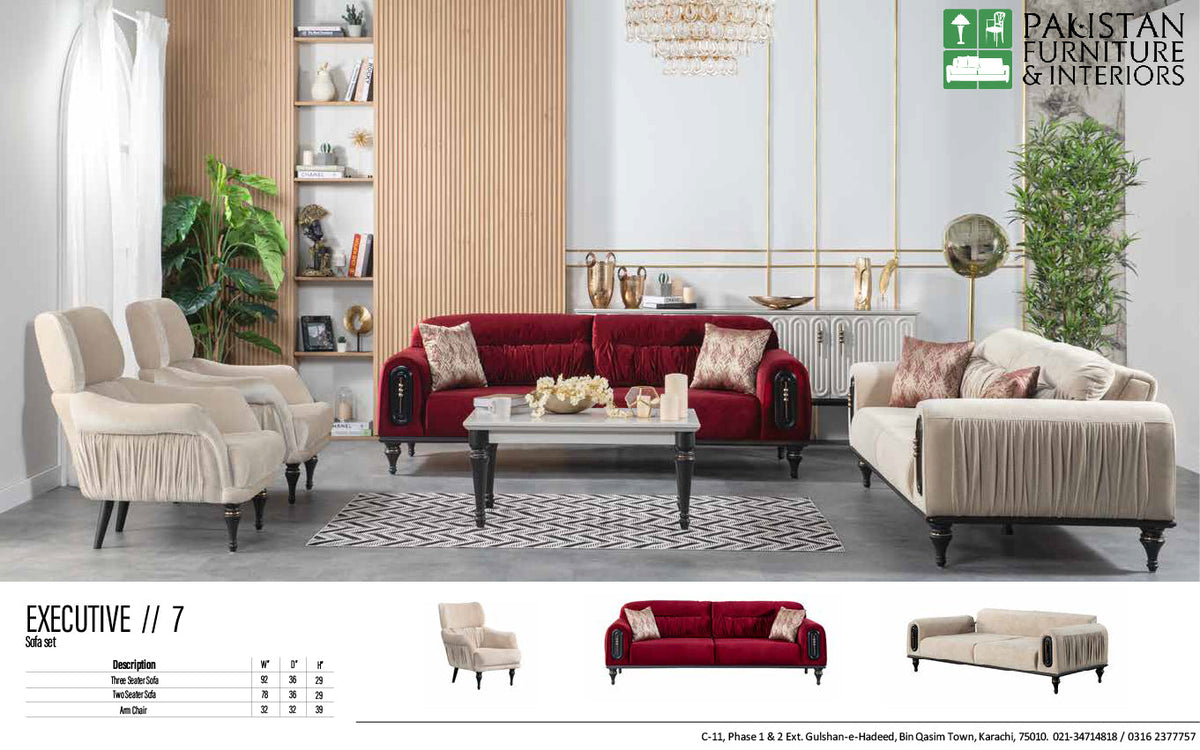 EXECUTIVE 007 – Living Room Furniture Sets, view 1 of 4 by PFI